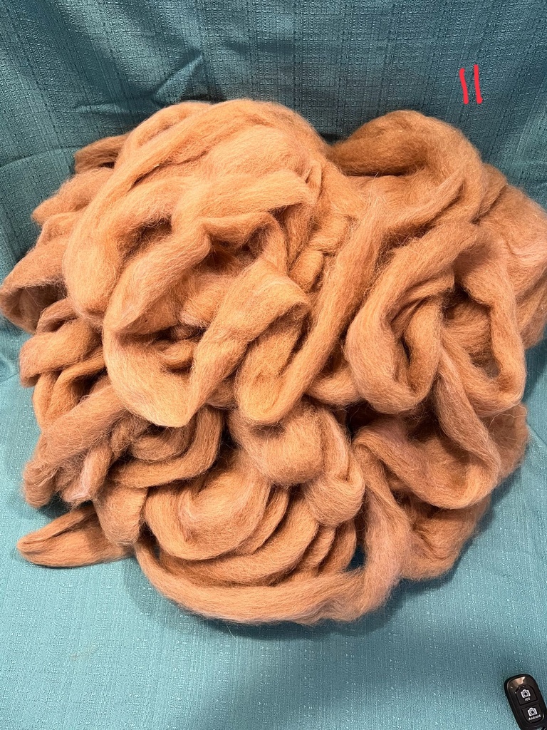 Alpaca Wool Roving - Patty