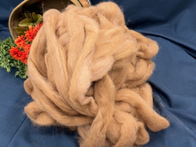 Beautiful Soft Alpaca Roving 8.1 ounces Free Shipping
